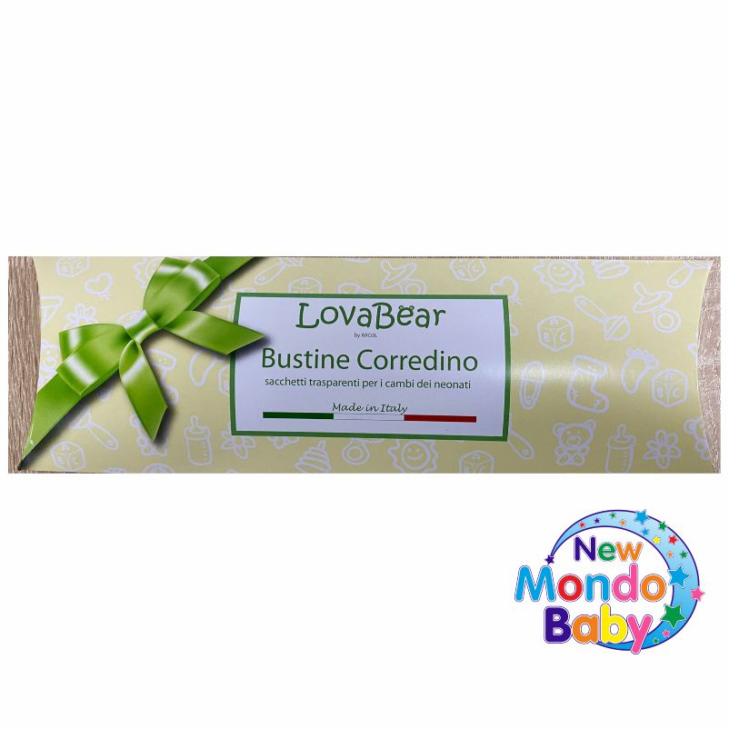 Bustine Corredino - sacchetti trasparenti per i cambi dei neonati -  NewMondoBaby